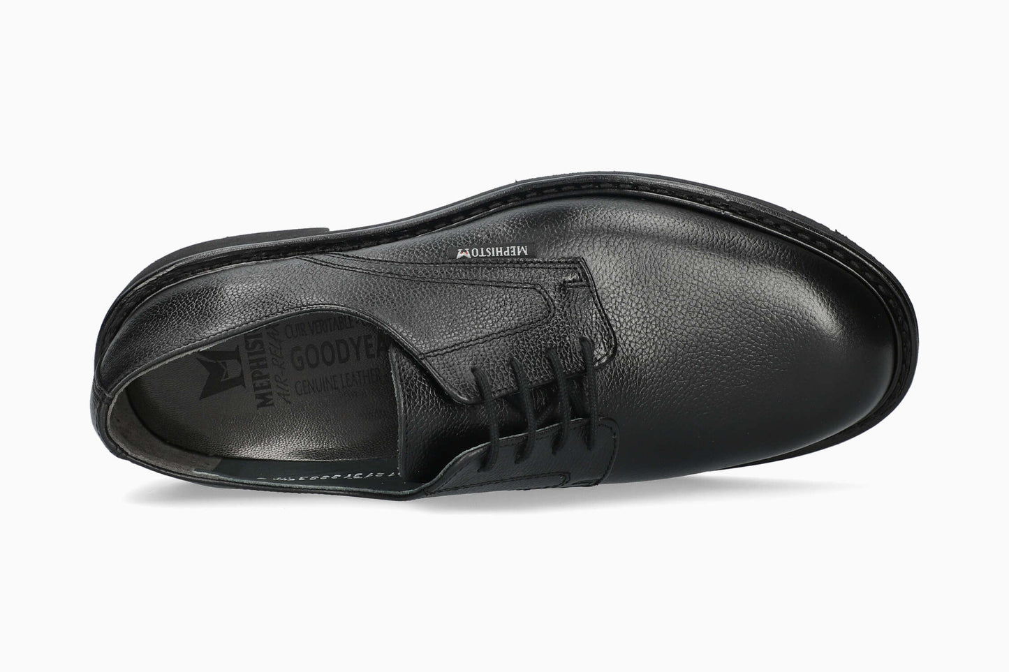 Marlon - Black Grain Leather