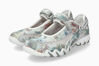 Niro Multi - Light Grey Flowers
