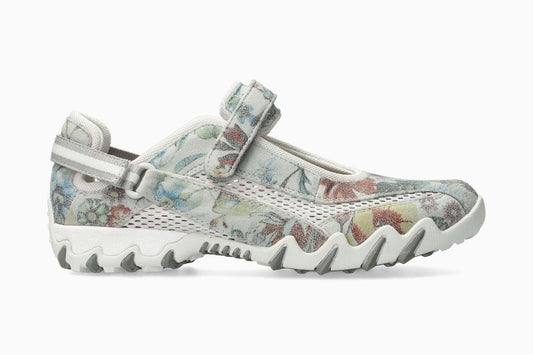 Niro Multi - Light Grey Flowers