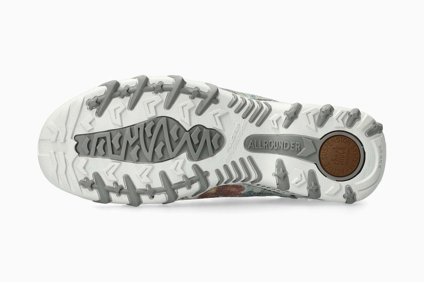 Niro Multi - Light Grey Flowers