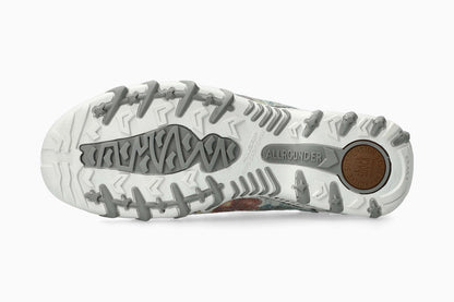 Niro Multi - Light Grey Flowers