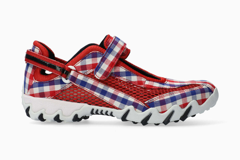Niro Multi - Red and Blue Checkered