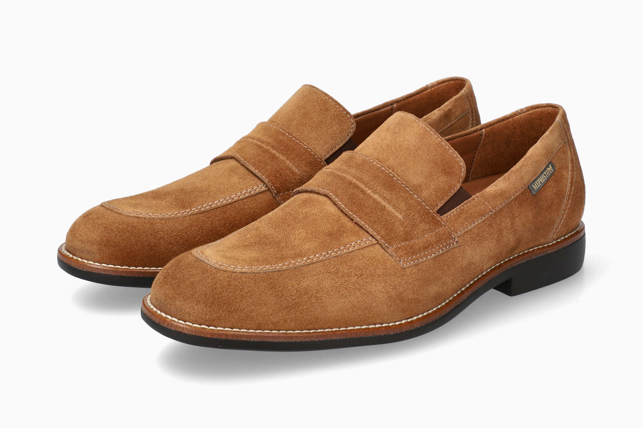 00s【MEPHISTO】Lizard Embossed Bit Loafers Fergus - Tobacco | Mephisto Canada