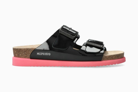 Hester - Black Patent and Pink